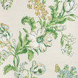 BRUNSCHWIG & FILS MAINTENON PRINT 8025127.340.0 in VERT/SOLE