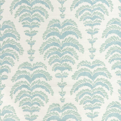 BRUNSCHWIG & FILS PONCHETTE PRINT 8025128.13.0 in AQUA Fabri