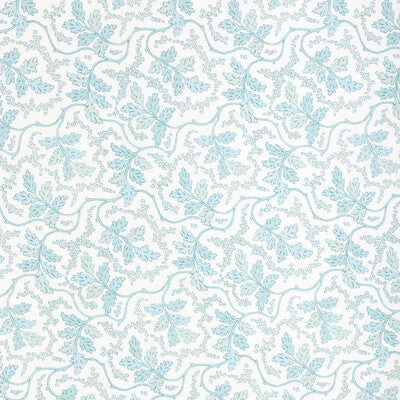 BRUNSCHWIG & FILS AUREILLE PRINT 8025130.13.0 in AQUA Wallpa