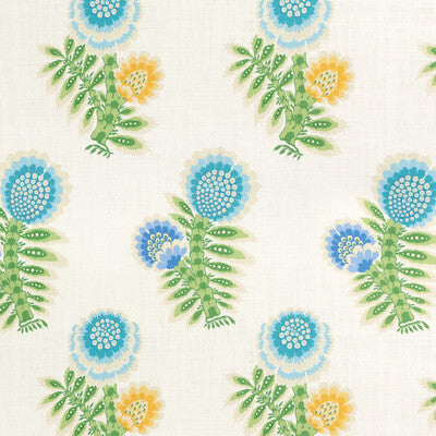 BRUNSCHWIG & FILS KUMALY PRINT 8025132.353.0 in MARINE Fabri