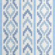 BRUNSCHWIG & FILS SARLAT WARP PRINT 8025135.55.0 in BLUE Wal