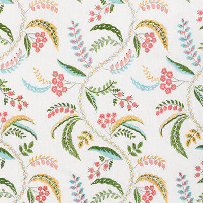 BRUNSCHWIG & FILS GENIVE EMB 8025136.73.0 in SPRING Fabric -