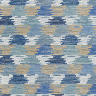 BRUNSCHWIG & FILS CHIROUZE WEAVE 8026104.516.0 in BLUE Fabri