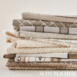 Schumacher 80270 DAKOTA STRIPE in NEUTRAL Fabric - WORLD VIE