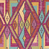 Schumacher Kuzma Magenta Fabric - Eade's Wallpaper