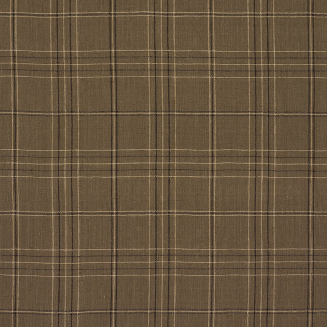 Schumacher 80304 NILS PLAID LINEN in LICHEN Fabric - A COUNT