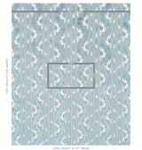 Schumacher Murat Velvet Sky Fabric - Eade's Wallpaper