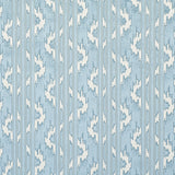 Schumacher Murat Velvet Sky Fabric - Eade's Wallpaper
