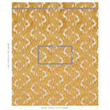 Schumacher Murat Velvet Gold Fabric - Eade's Wallpaper