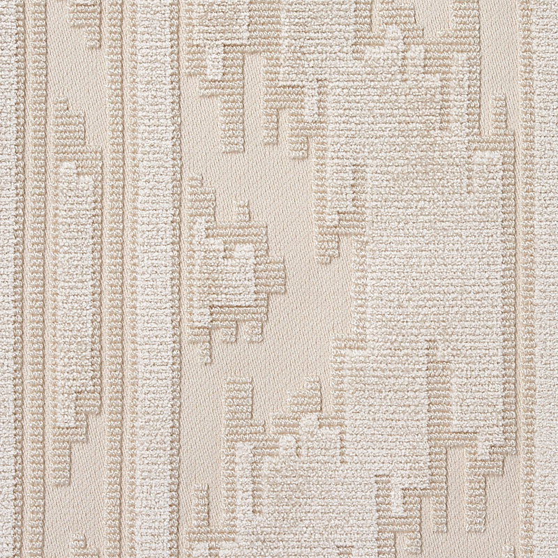 Schumacher Murat Velvet Pearl Fabric - Eade's Wallpaper