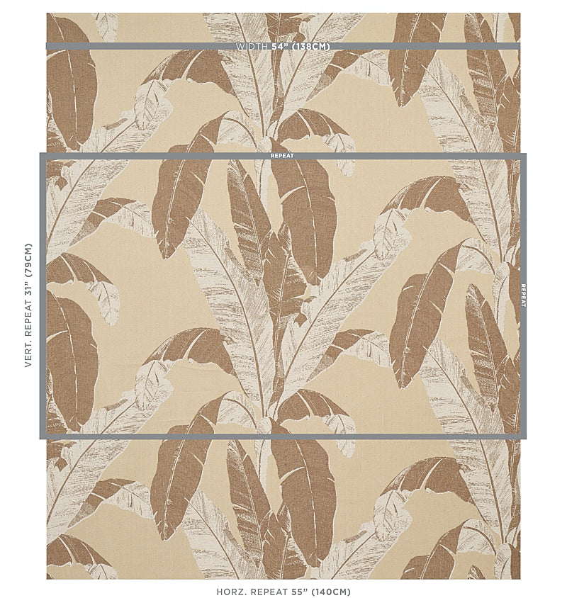 Schumacher Erisimo Natural Fabric