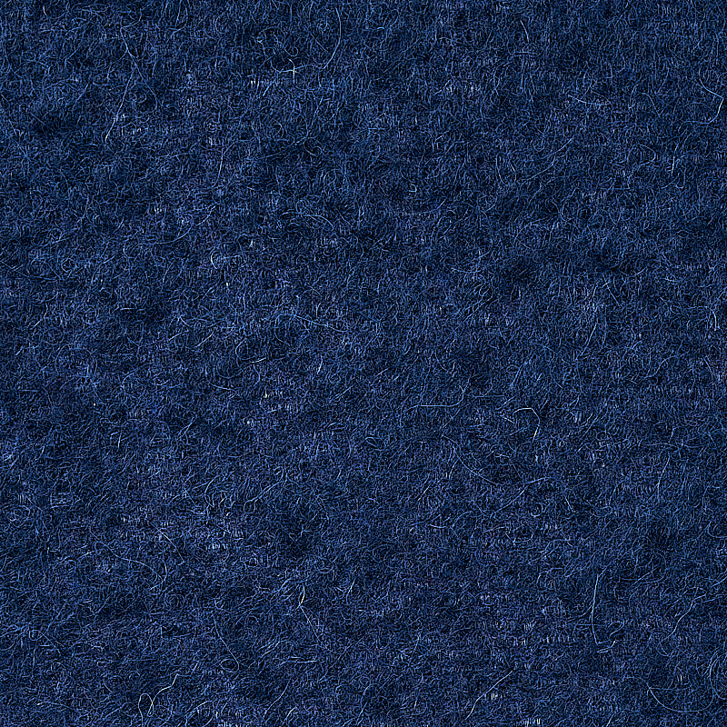 Schumacher Otti Silk Mohair & Wool Navy Fabric - Eade's Wallpaper