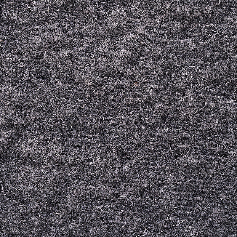 Schumacher Otti Silk Mohair & Wool Charcoal Fabric - Eade's Wallpaper