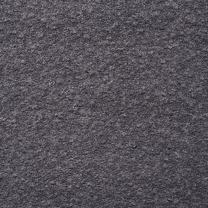 Schumacher Otti Silk Mohair & Wool Charcoal Fabric - Eade's Wallpaper