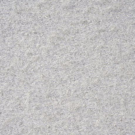 Schumacher Otti Silk Mohair & Wool Light Grey Fabric - Eade's Wallpaper