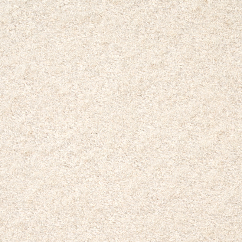 Schumacher Otti Silk Mohair & Wool Ivory Fabric - Eade's Wallpaper