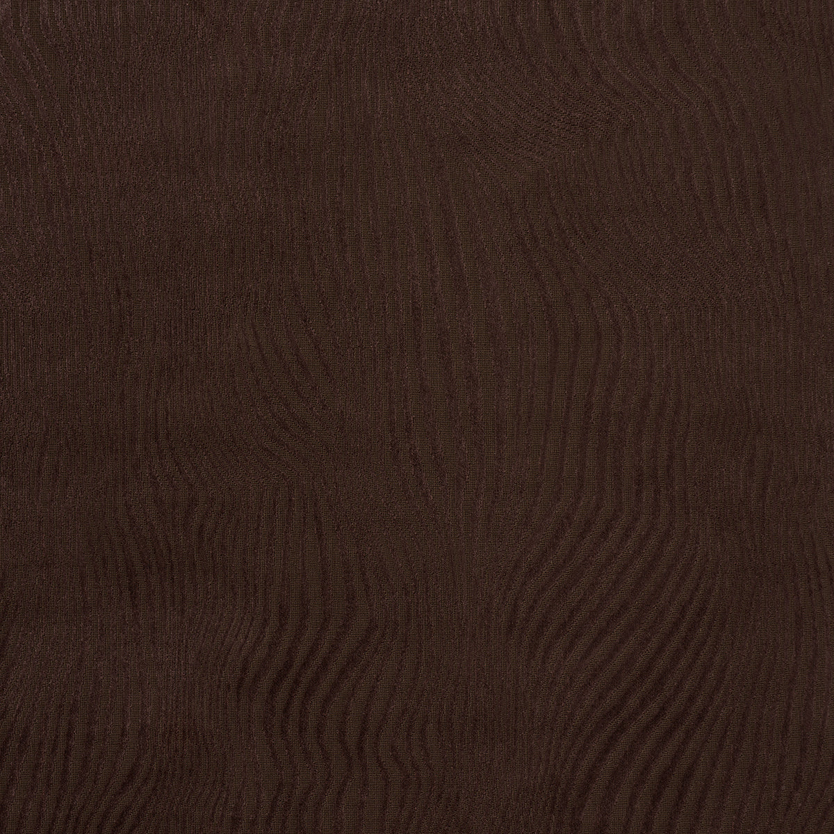 Schumacher Gunta Cut Velvet Espresso Fabric