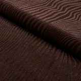 Schumacher Gunta Cut Velvet Espresso Fabric