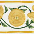 Schumacher 80391 Saranda Flower Embroidery Tape in MARIGOLD 
