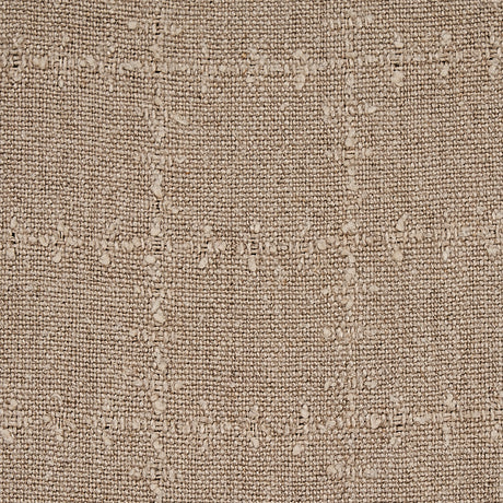 Schumacher 80411 ELIN CHECK in LINEN Fabric - NEW TRADITIONA