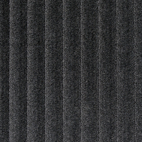 Schumacher Wyatt Corduroy Elephant Grey Fabric - Eade's Wallpaper