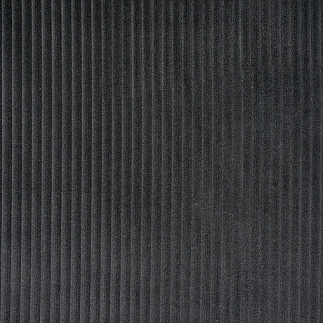 Schumacher Wyatt Corduroy Elephant Grey Fabric - Eade's Wallpaper