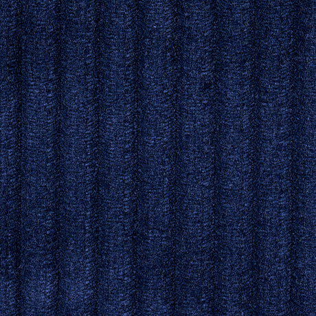 Schumacher Wyatt Corduroy Navy Fabric - Eade's Wallpaper