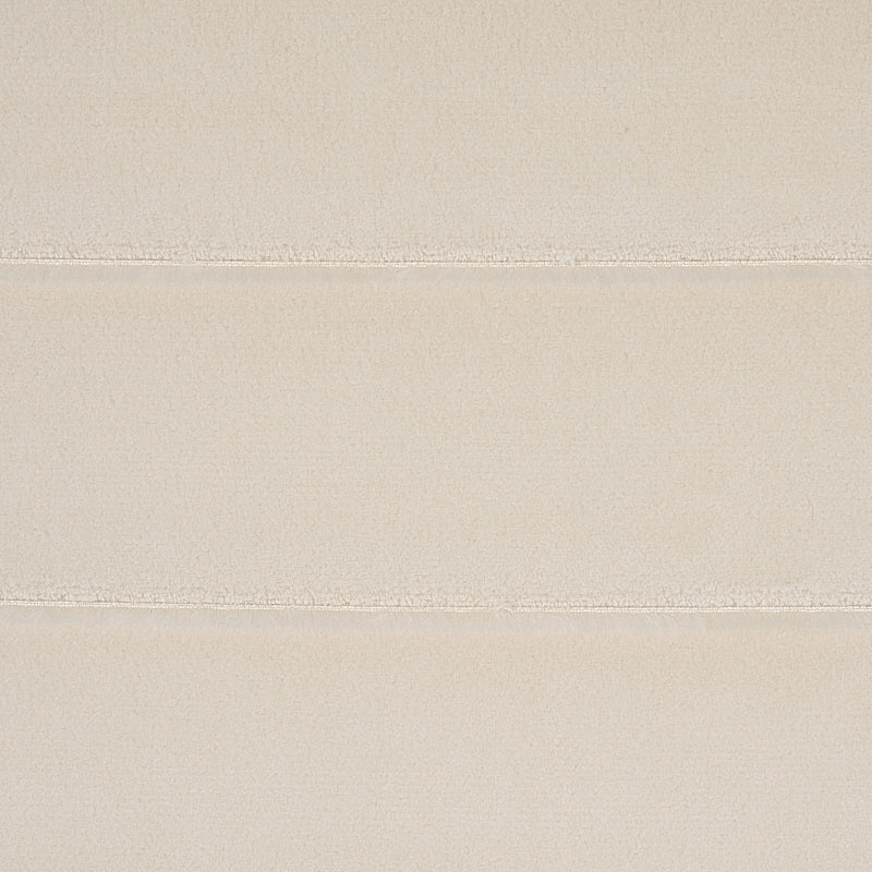 Schumacher Frederika Channeled Velvet Ivory Fabric
