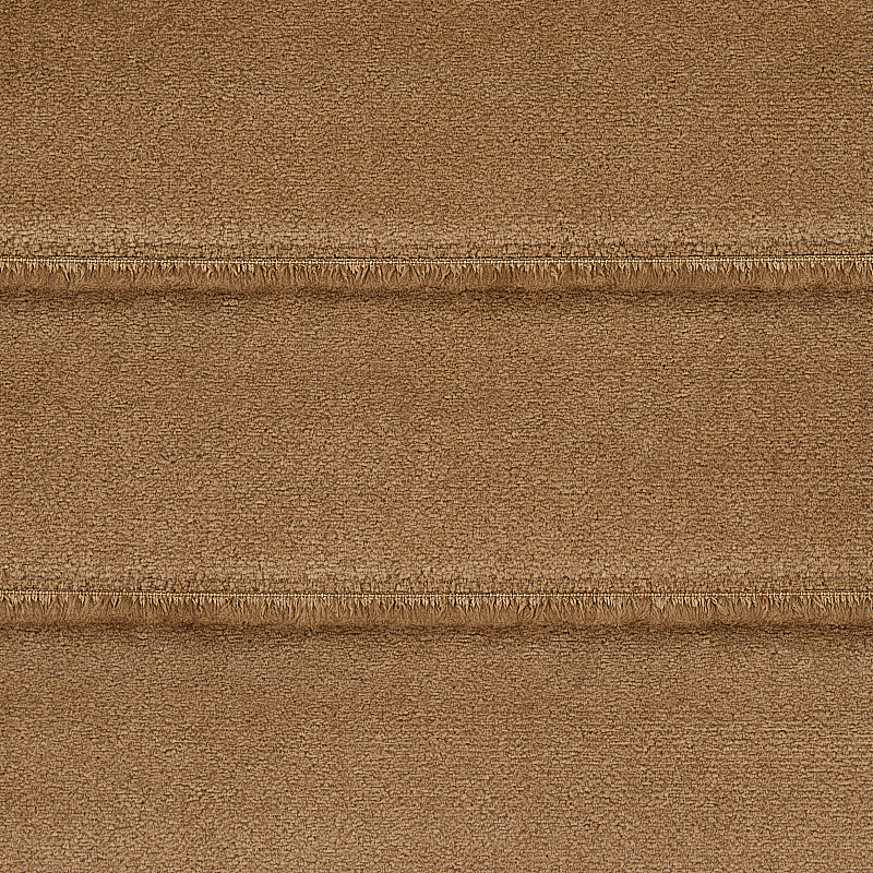 Schumacher Frederika Channeled Velvet Camel Fabric