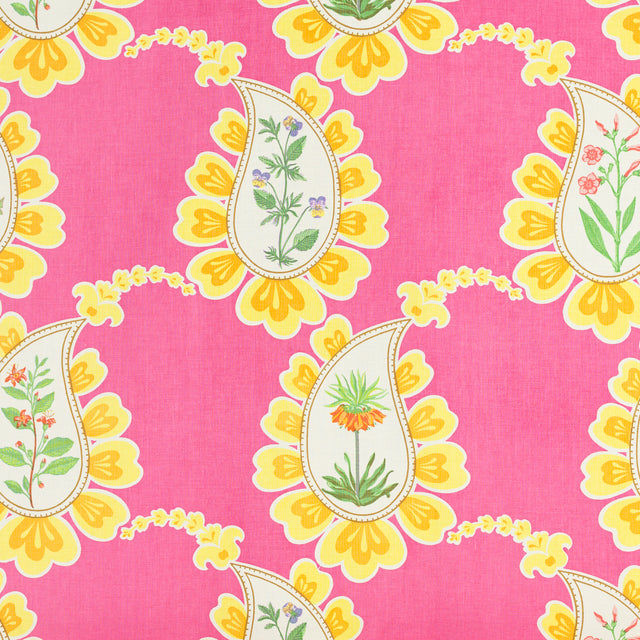 Schumacher 804B83 BOMBAY BY RAOUL in FUCHSIA Fabric - RAOUL 