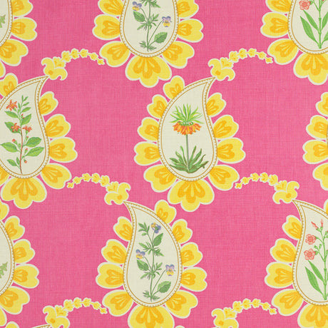 Schumacher 804N83 BOMBAY BY RAOUL in FUCHSIA Fabric - RAOUL 