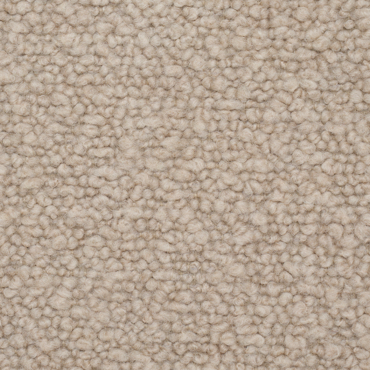 Schumacher Margarete Bouclé Bisque Fabric - Eade's Wallpaper