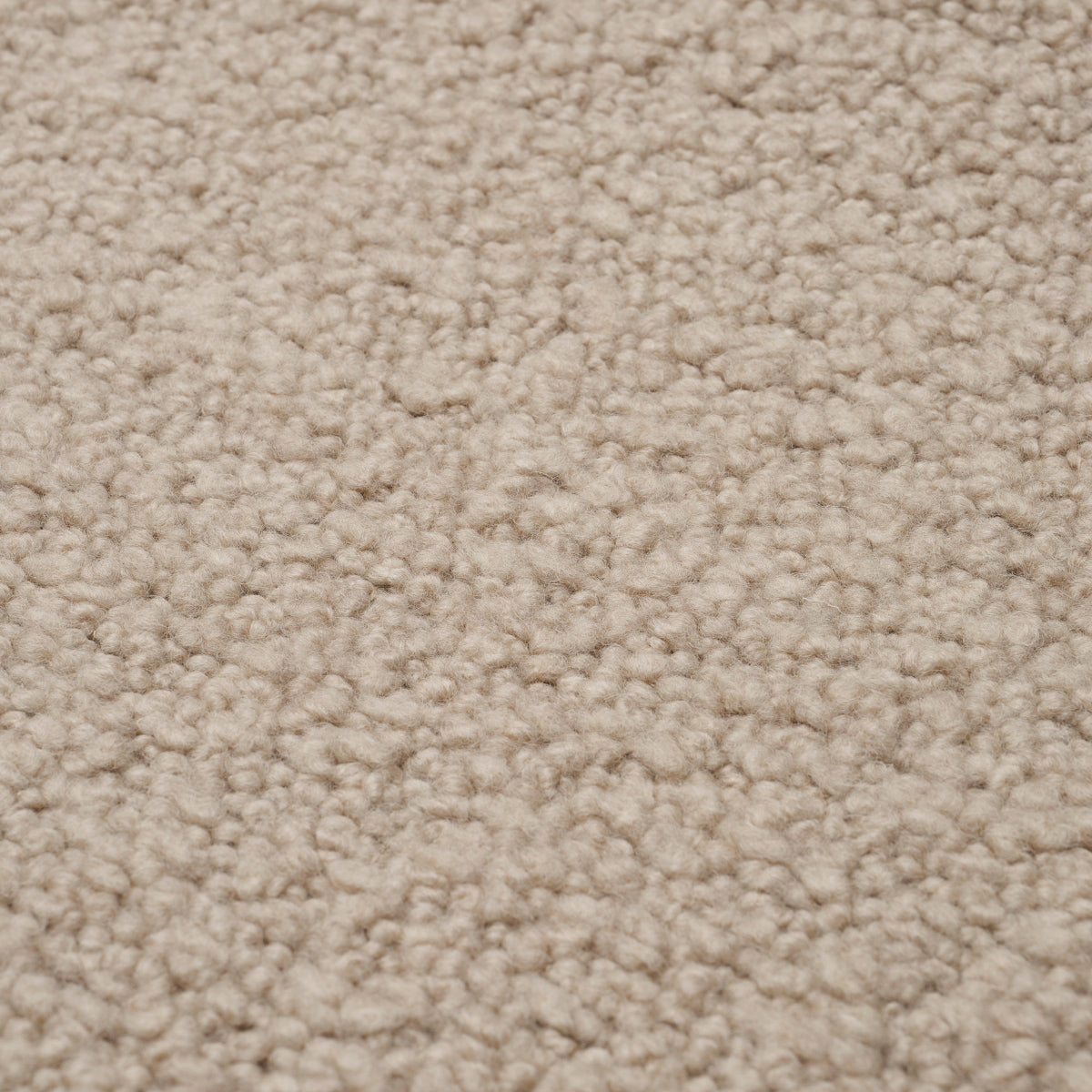 Schumacher Margarete Bouclé Bisque Fabric - Eade's Wallpaper