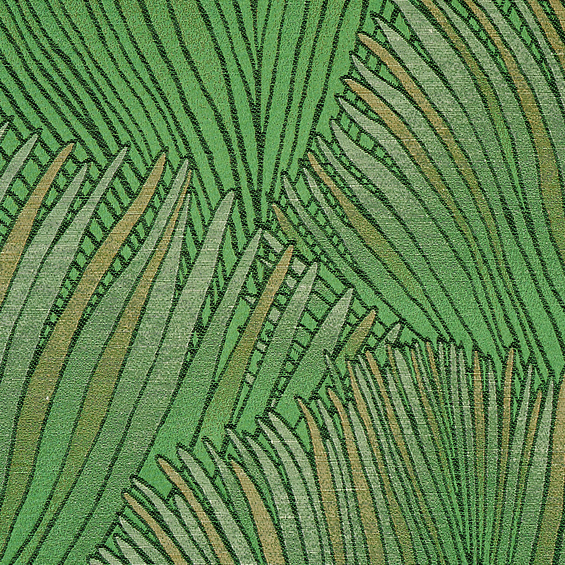 Schumacher Fondale Green Fabric