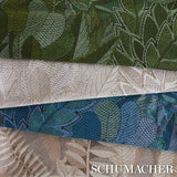 Schumacher Japura Forest Green Fabric