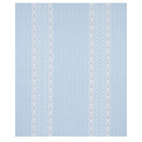 Schumacher Ruiz Jacquard Sky Fabric - Eade's Wallpaper