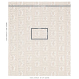 Schumacher Maracena Jacquard Natural Fabric - Eade's Wallpaper
