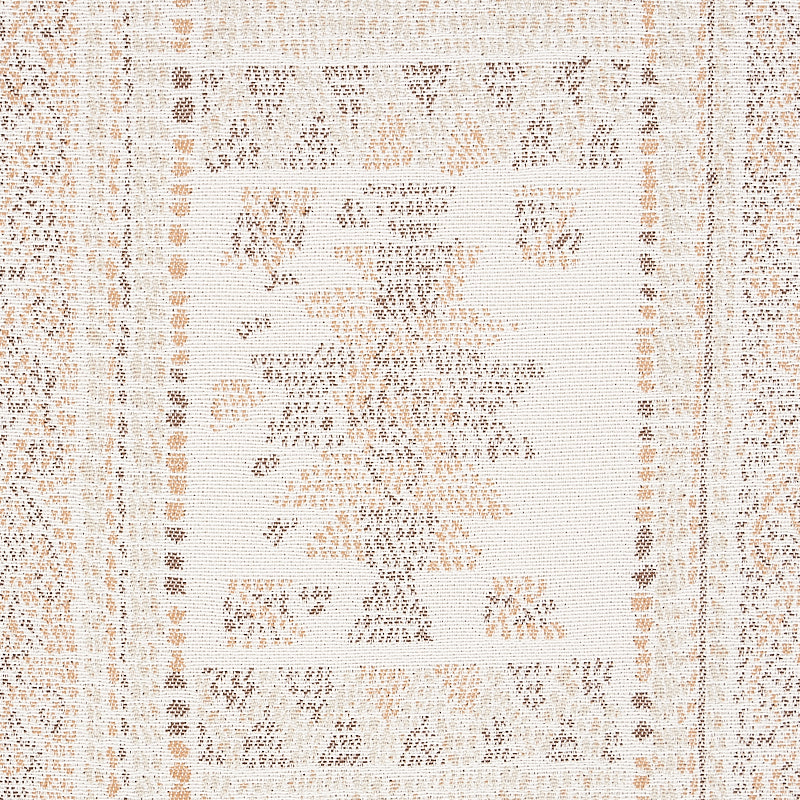 Schumacher Maracena Jacquard Natural Fabric - Eade's Wallpaper