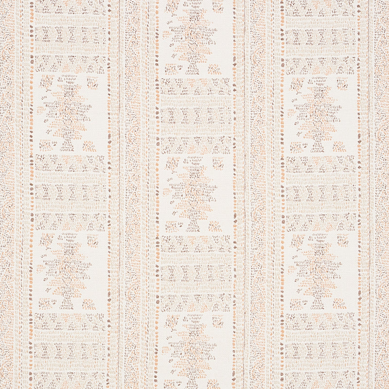 Schumacher Maracena Jacquard Natural Fabric - Eade's Wallpaper