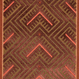 Schumacher Parvin Velvet Copper Fabric - Eade's Wallpaper