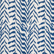 Schumacher Quincy Embroidery On Linen Navy Fabric - Eade's Wallpaper