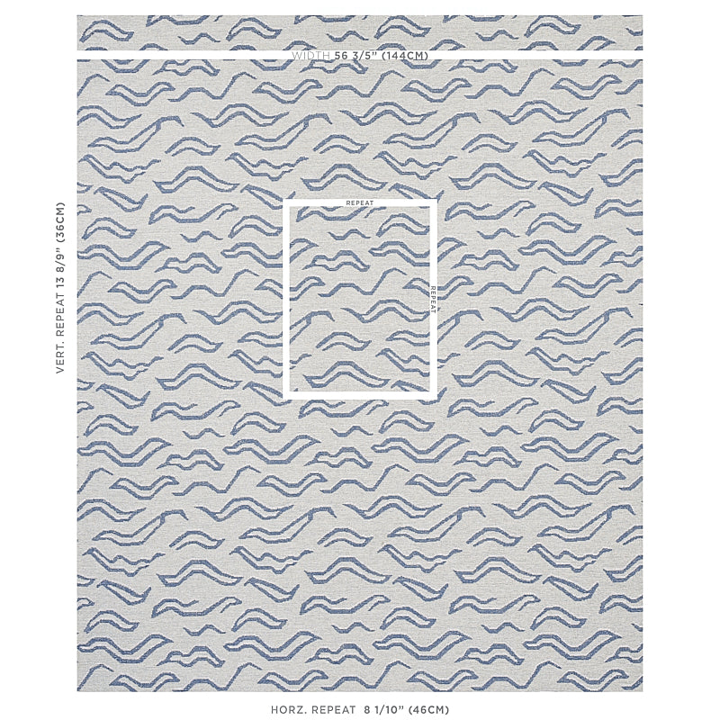 Schumacher Kata Denim Fabric
