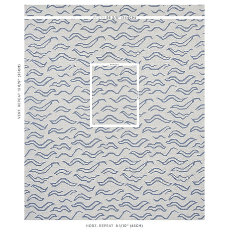 Schumacher Kata Denim Fabric