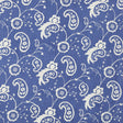 Schumacher 806B39 RAJA in DELFT Fabric - RAOUL TEXTILES
