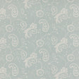 Schumacher 806N67 RAJA in ROBIN'S EGG Fabric - RAOUL TEXTILE