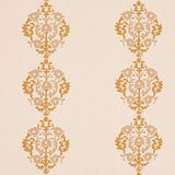 Schumacher Constantine Natural & Ochre Fabric