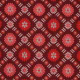 Schumacher Larissa Burgundy Fabric - Eade's Wallpaper