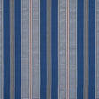 Schumacher Scoop Hand Woven Stripe Neptune Fabric - Eade's Wallpaper