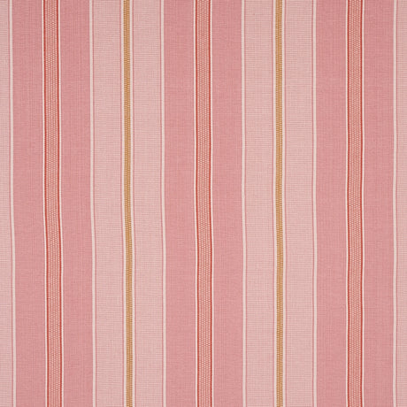 Schumacher Scoop Hand Woven Stripe Sundae Fabric - Eade's Wallpaper