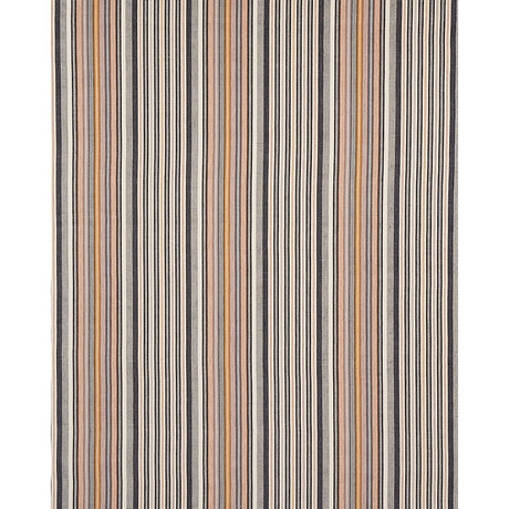 Schumacher Ripple Hand Woven Stripe Rockpool Fabric - Eade's Wallpaper